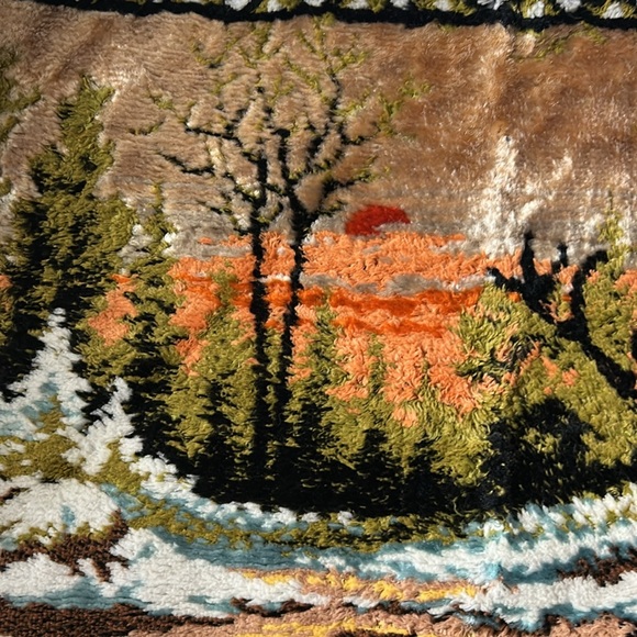 Deer tapestry from 1960 - Picture 5 of 16